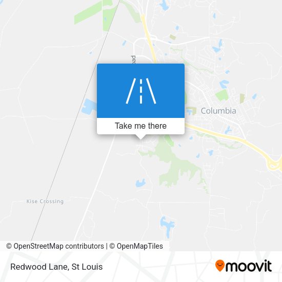 Mapa de Redwood Lane