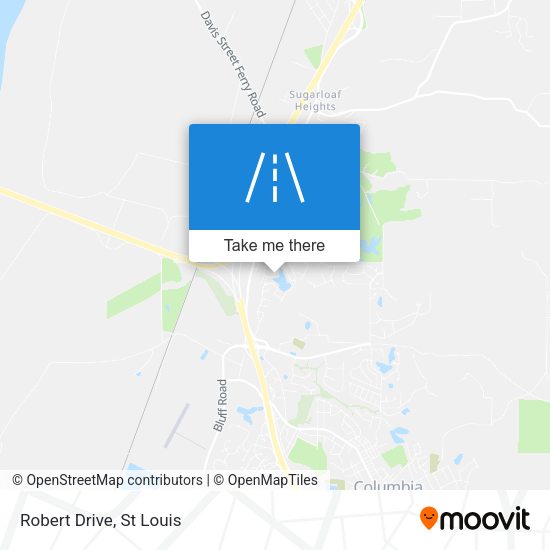 Robert Drive map