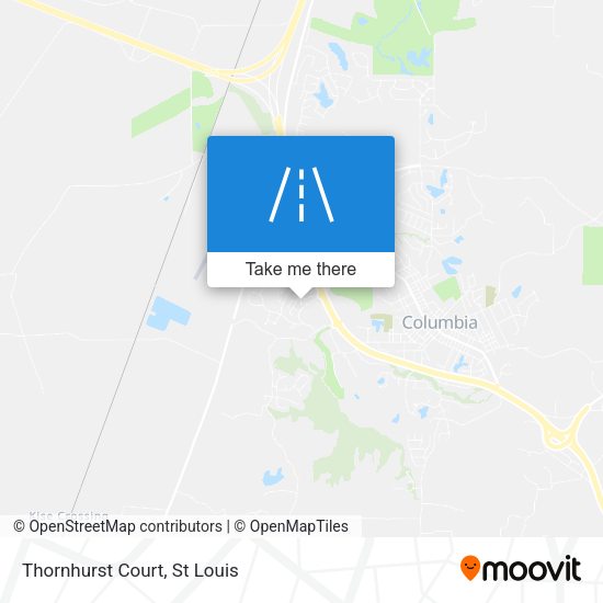 Mapa de Thornhurst Court