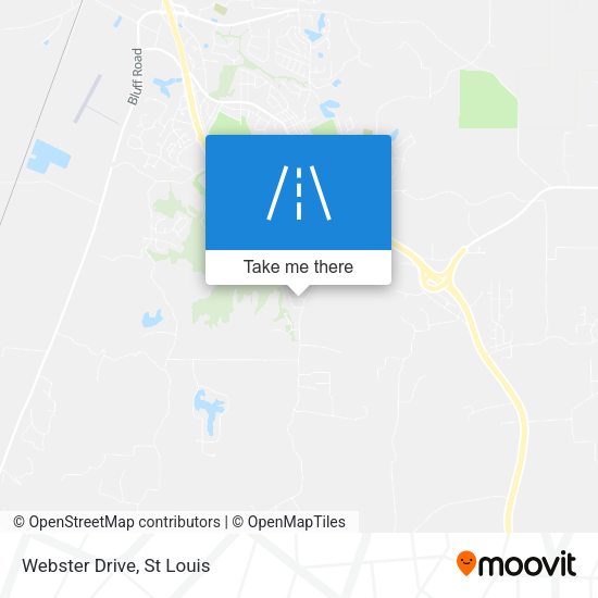 Mapa de Webster Drive