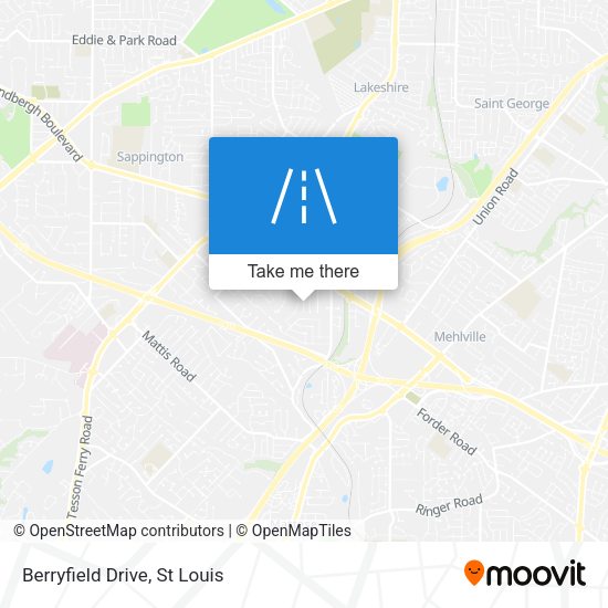 Mapa de Berryfield Drive