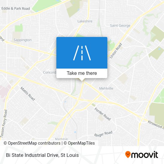 Bi State Industrial Drive map