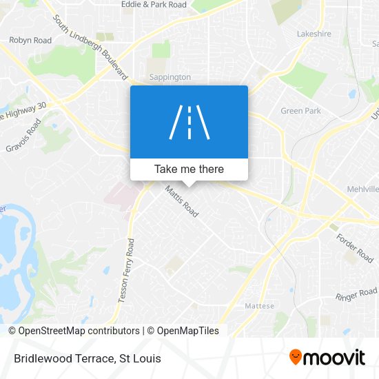 Mapa de Bridlewood Terrace