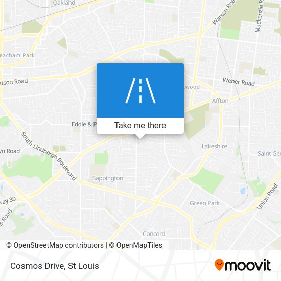 Mapa de Cosmos Drive