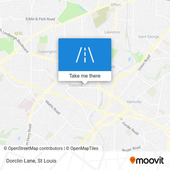 Mapa de Dorclin Lane