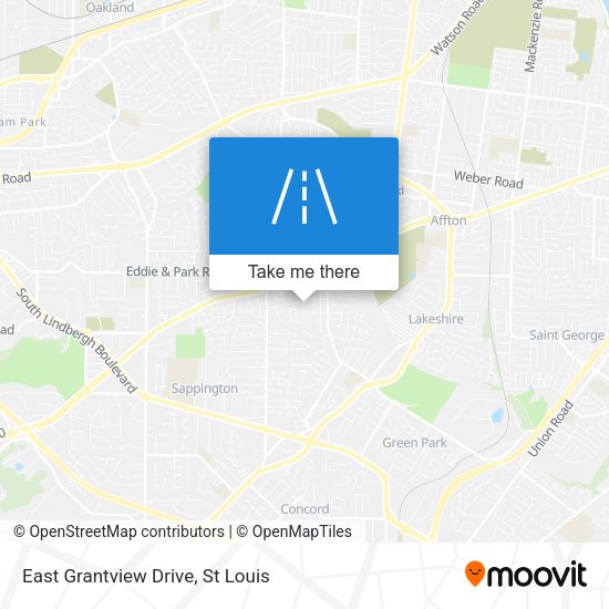 East Grantview Drive map