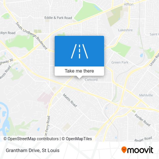 Mapa de Grantham Drive