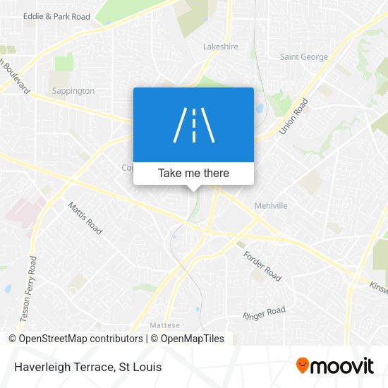 Haverleigh Terrace map