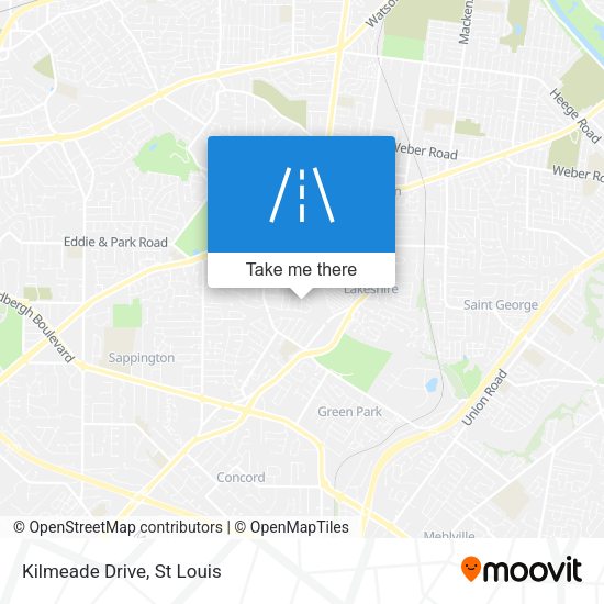 Mapa de Kilmeade Drive