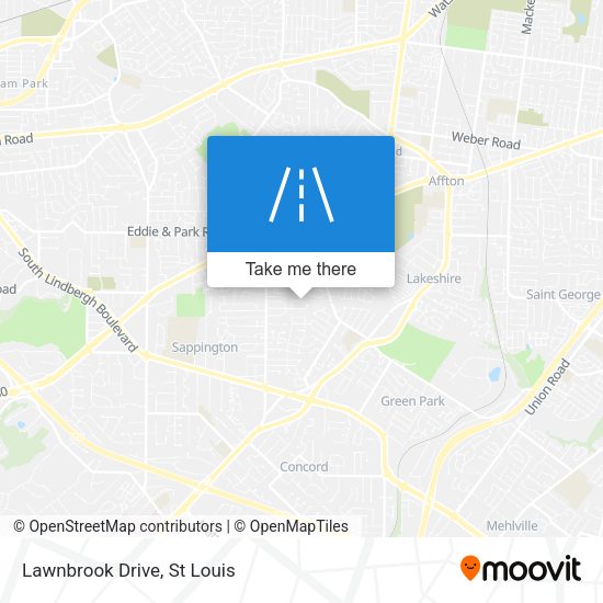 Mapa de Lawnbrook Drive