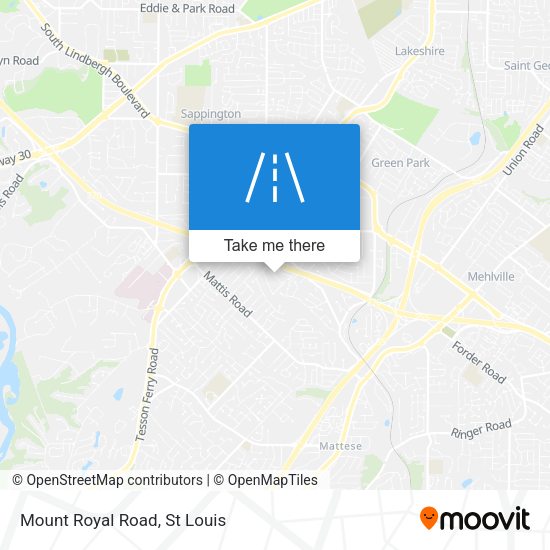 Mapa de Mount Royal Road