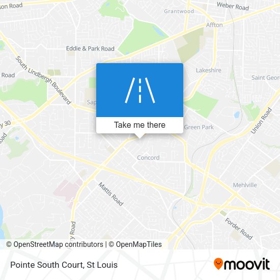 Pointe South Court map