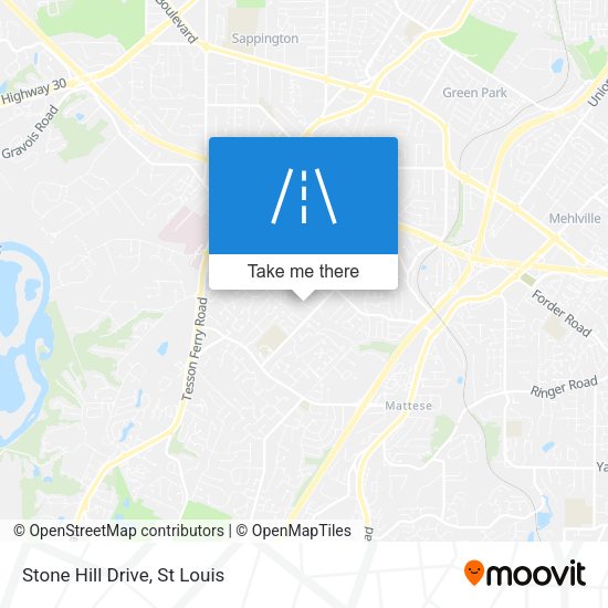 Mapa de Stone Hill Drive