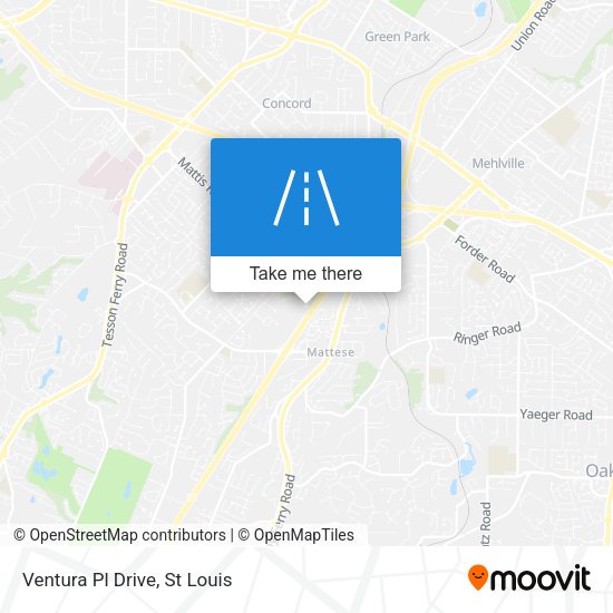 Mapa de Ventura Pl Drive