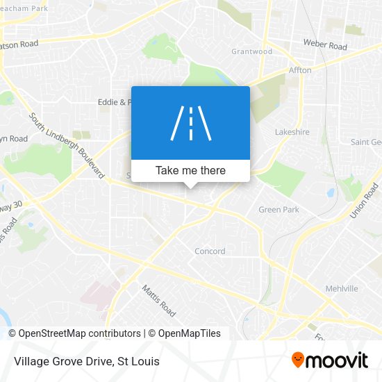 Mapa de Village Grove Drive
