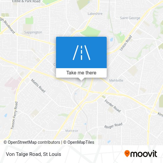 Mapa de Von Talge Road