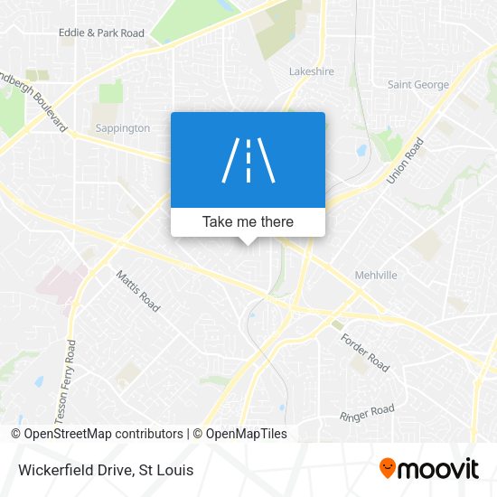 Wickerfield Drive map
