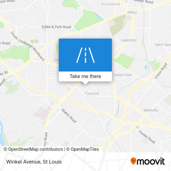Mapa de Winkel Avenue