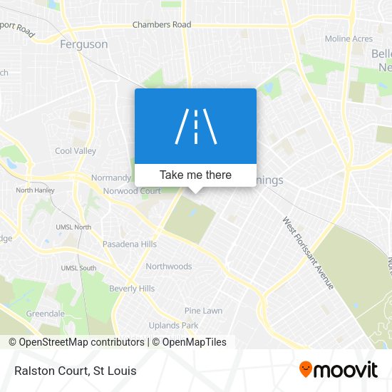 Mapa de Ralston Court