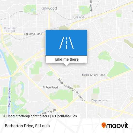Mapa de Barberton Drive