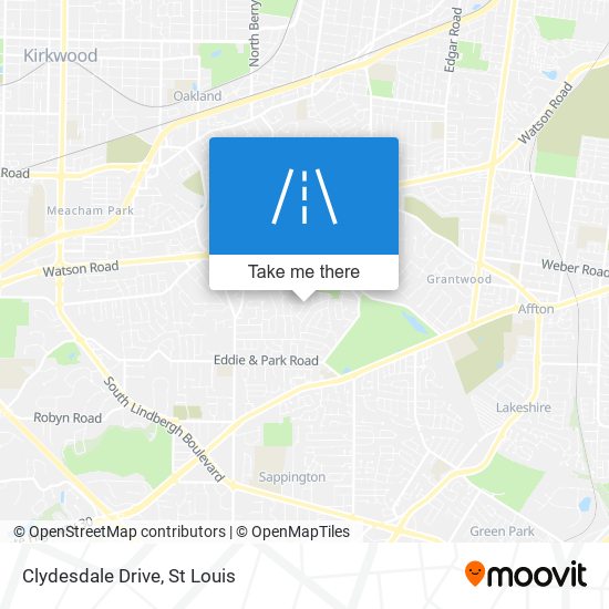 Mapa de Clydesdale Drive