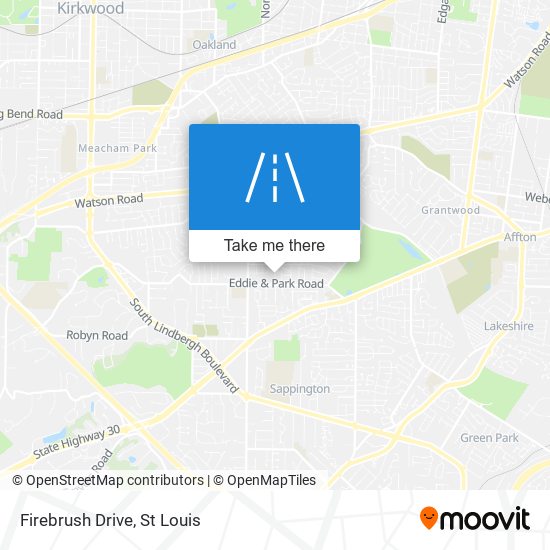 Mapa de Firebrush Drive