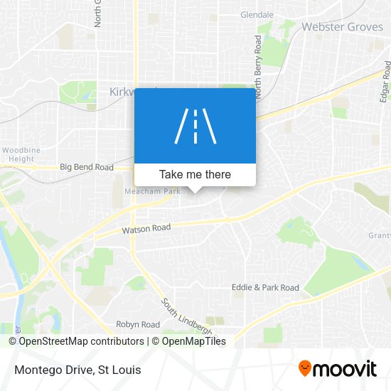 Mapa de Montego Drive