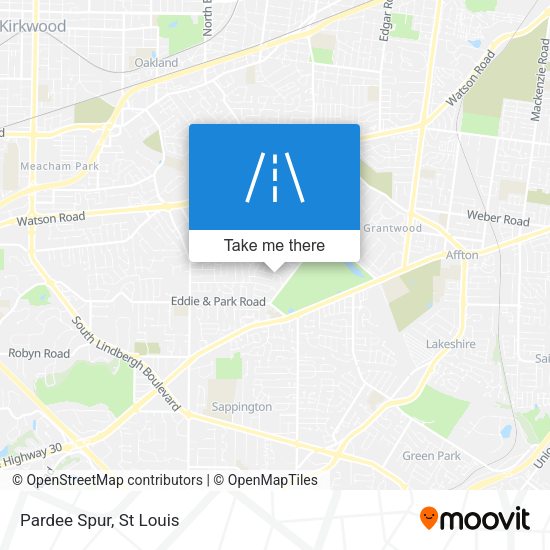 Mapa de Pardee Spur
