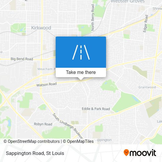Mapa de Sappington Road
