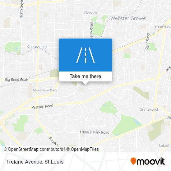 Mapa de Trelane Avenue