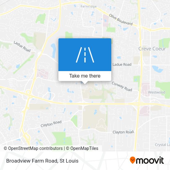 Mapa de Broadview Farm Road