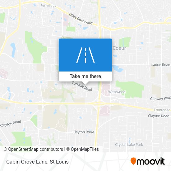 Mapa de Cabin Grove Lane