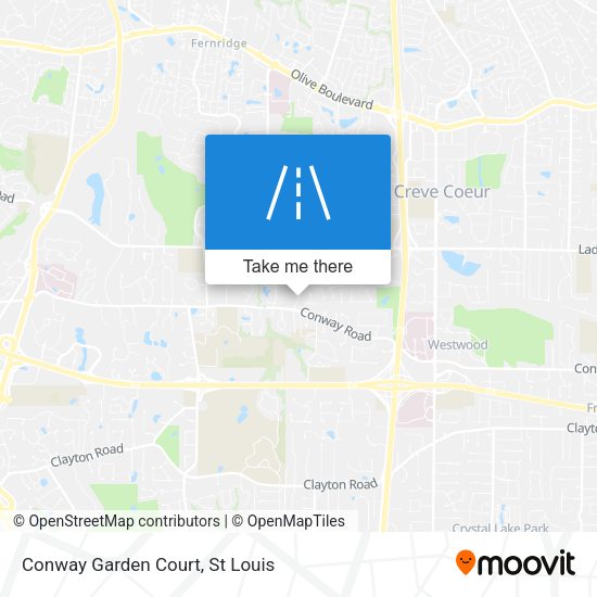 Conway Garden Court map