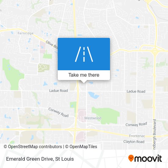 Mapa de Emerald Green Drive