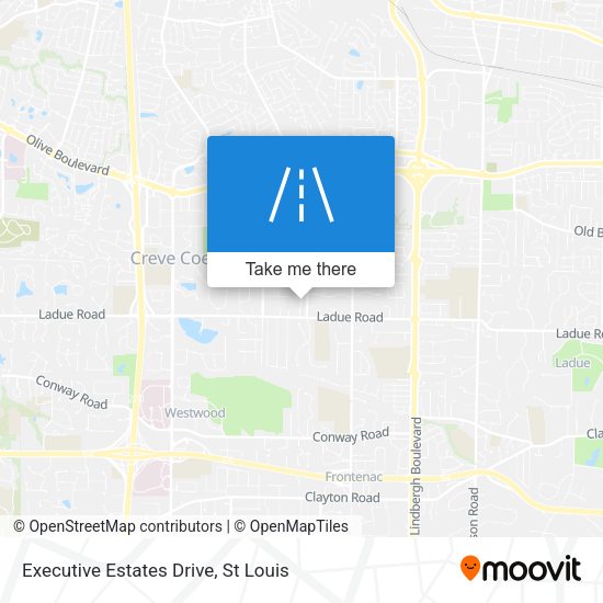 Executive Estates Drive map