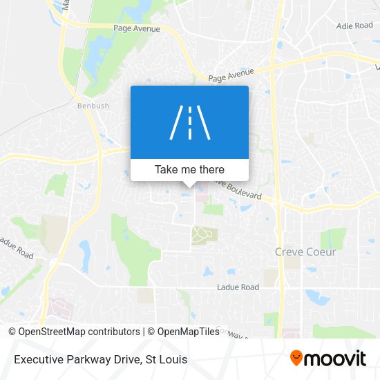 Executive Parkway Drive map