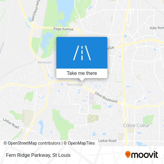 Fern Ridge Parkway map