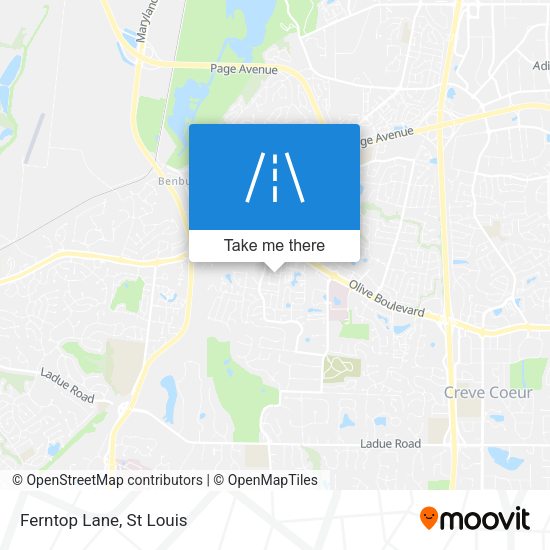 Mapa de Ferntop Lane