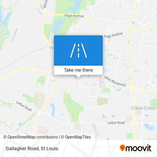 Mapa de Gallagher Road