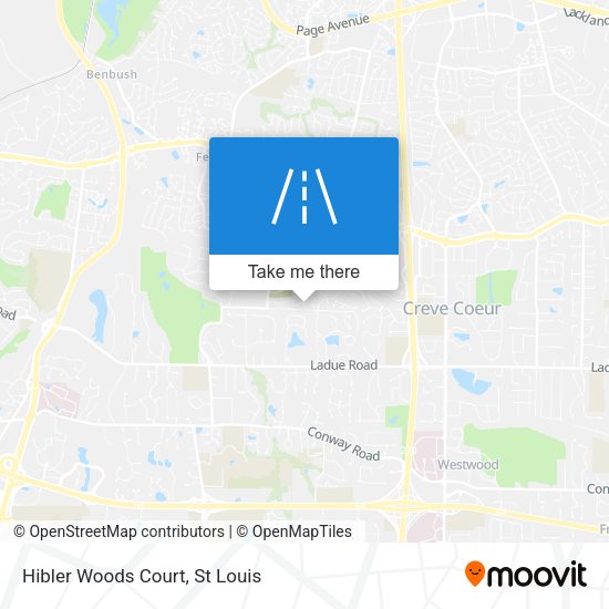 Hibler Woods Court map