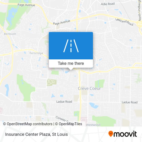 Insurance Center Plaza map