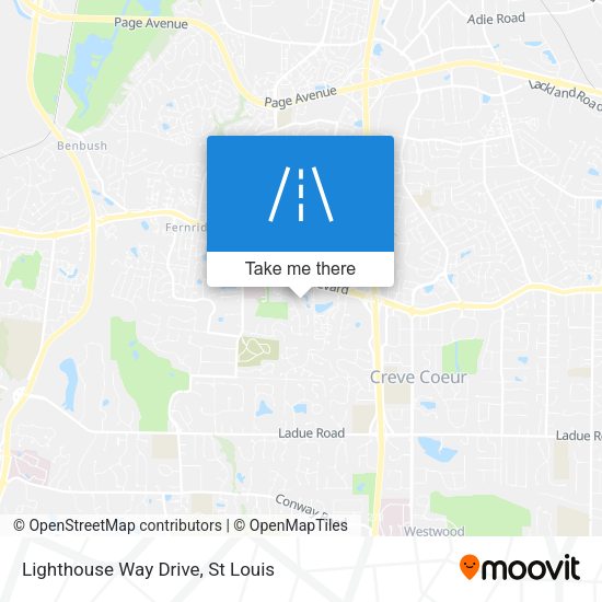 Lighthouse Way Drive map