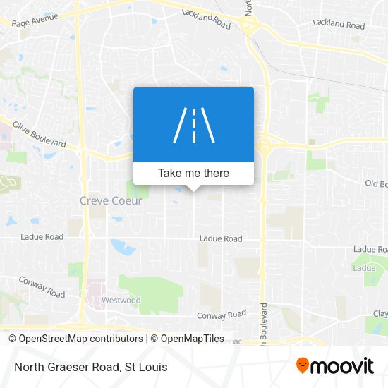 North Graeser Road map