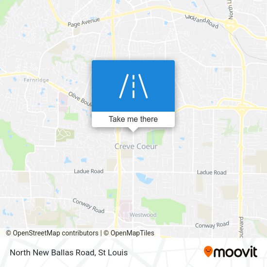Mapa de North New Ballas Road