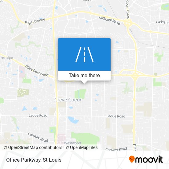 Mapa de Office Parkway