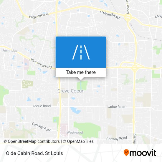 Mapa de Olde Cabin Road