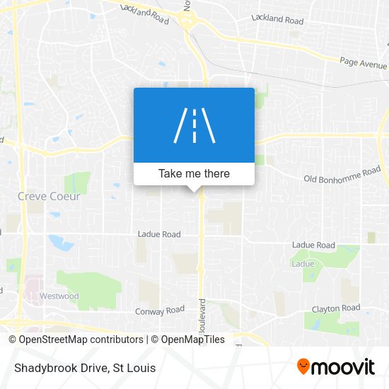 Mapa de Shadybrook Drive