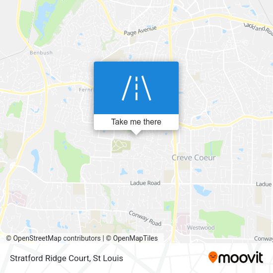 Stratford Ridge Court map