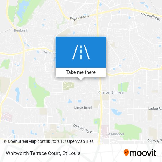 Whitworth Terrace Court map