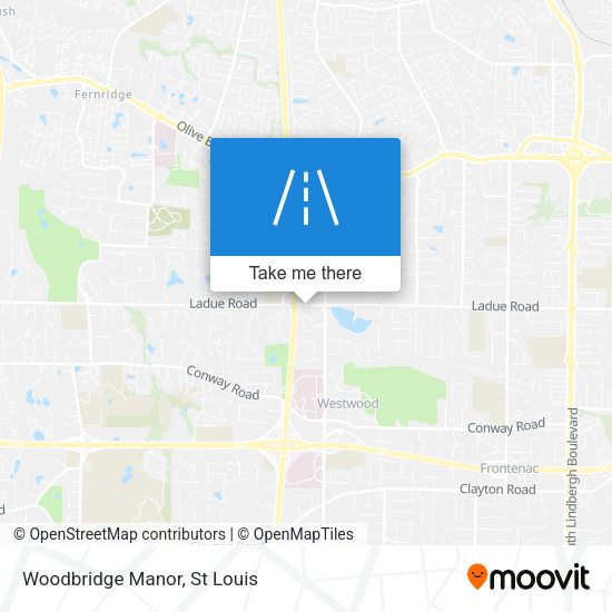 Mapa de Woodbridge Manor